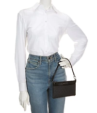 Michael Kors Jet Set Medium Convertible Wristlet Shoulder Bag