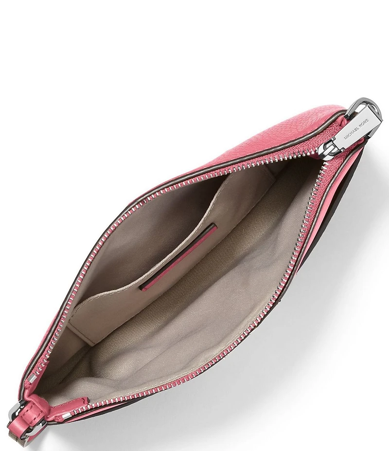 Michael Kors Jet Set Medium Pebbled Leather Convertible Wristlet