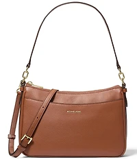 Michael Kors Jet Set Medium Pebbled Leather Shoulder Bag