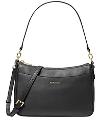 Michael Kors Jet Set Medium Pebbled Leather Shoulder Bag