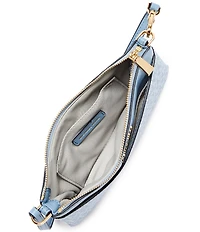 Michael Kors Jet Set Medium Top Zip Convertible Wristlet Shoulder Bag