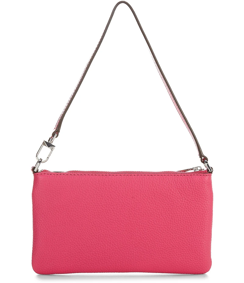 Michael Kors Jet Set Medium Top Zip Convertible Wristlet Shoulder Bag