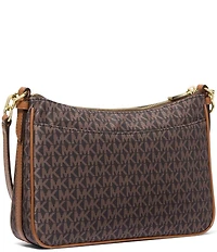 Michael Kors Jet Set Logo Medium Pochette Crossbody Bag