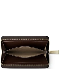 Michael Kors Jet Set Metallic Small Zip Around Card Case
