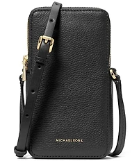 Michael Kors Jet Set North South Double Zip Phone Crossbody Bag