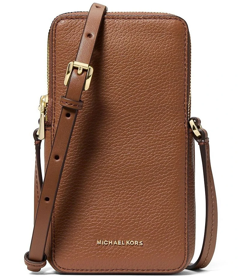 Michael Kors Jet Set North South Double Zip Phone Crossbody Bag