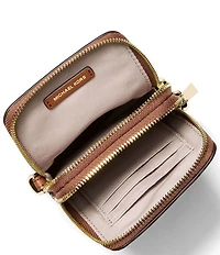Michael Kors Jet Set North South Double Zip Phone Crossbody Bag