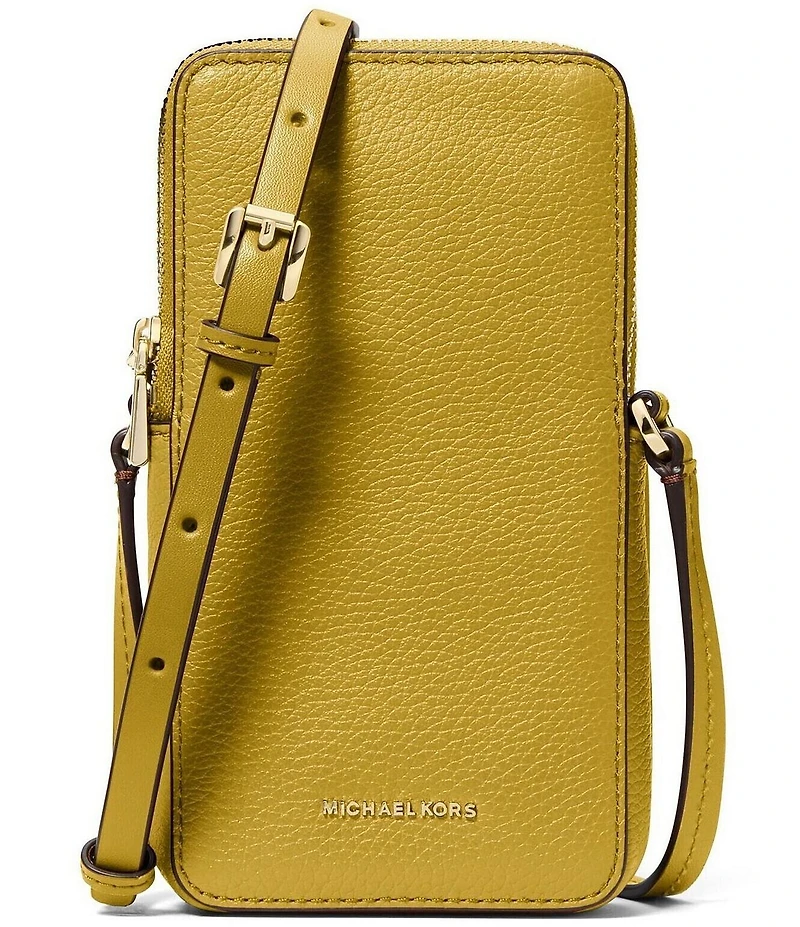 Michael Kors Jet Set North South Double Zip Phone Crossbody Bag