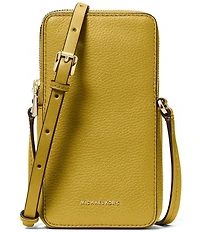 Michael Kors Jet Set North South Double Zip Phone Crossbody Bag