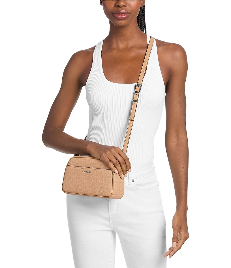 Michael Kors Jet Set Small Logo Camera Crossbody Bag