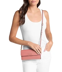 Michael Kors Jet Set Small East West Phone Crossbody Clutch Bag