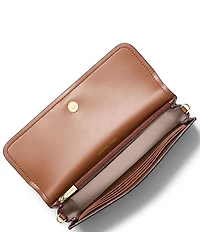 Michael Kors Jet Set Small Pebbled Leather Smartphone Crossbody Bag