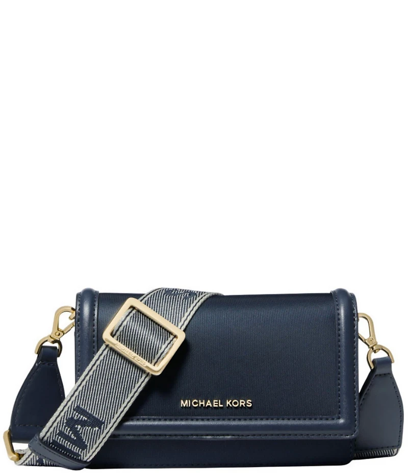 Michael Kors Jet Set Small Phone Web Strap Crossbody Bag