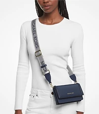 Michael Kors Jet Set Small Phone Web Strap Crossbody Bag