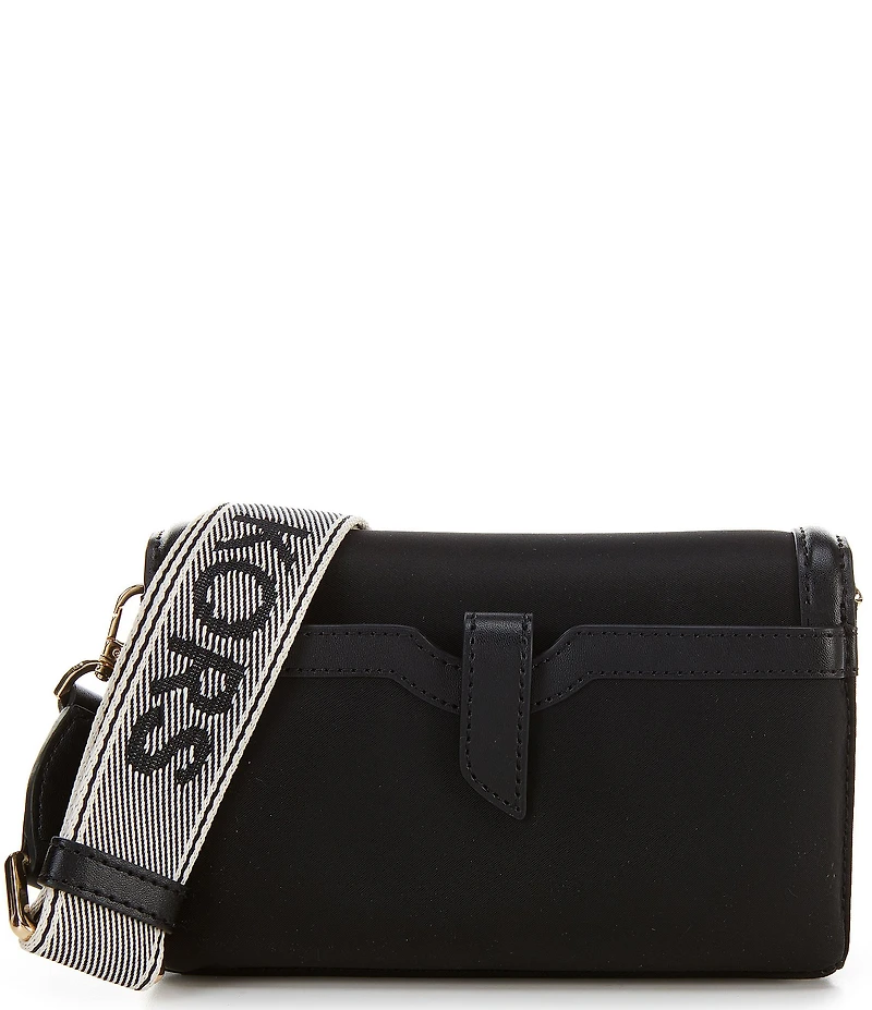 Michael Kors Jet Set Small Phone Web Strap Crossbody Bag
