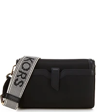 Michael Kors Jet Set Small Phone Web Strap Crossbody Bag
