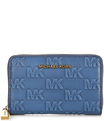 Michael Kors Jet Set Small Zip Around Card Case