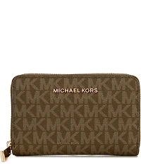 Michael Kors Jet Set Small Zip Around Card Case