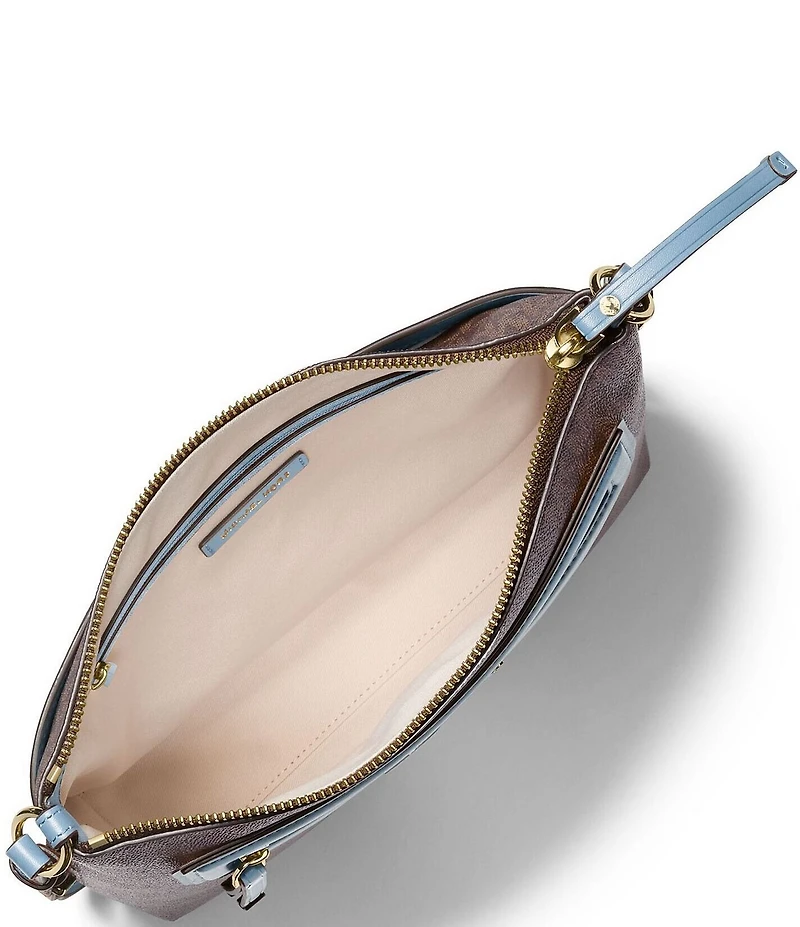 Michael Kors Jet Set Travel Large Top Zip Crossbody Bag