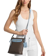 Michael Kors Jet Set Travel Large Top Zip Crossbody Bag