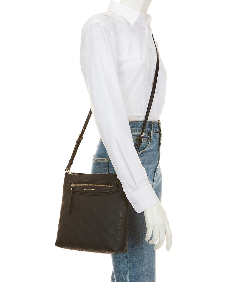 Michael Kors Jet Set Travel Large Top Zip Crossbody Bag