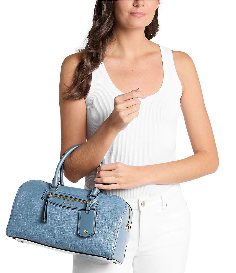 Michael Kors Jet Set Travel Medium Duffle Satchel Bag