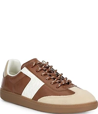 Michael Kors Jovie Leather Logo Accent Sneakers