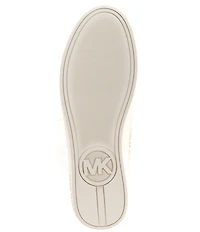 Michael Kors Keaton Leather Lace Up Espadrille Sneakers