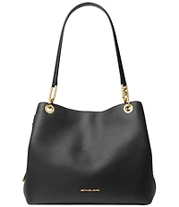 Michael Kors Kensington Large Pebbled Leather Shoulder Tote Bag