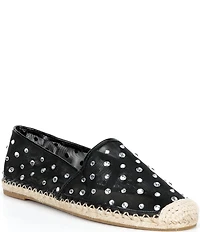 Michael Kors Kenzie Rhinestone Mesh Espadrille Loafers