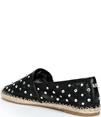 Michael Kors Kenzie Rhinestone Mesh Espadrille Loafers