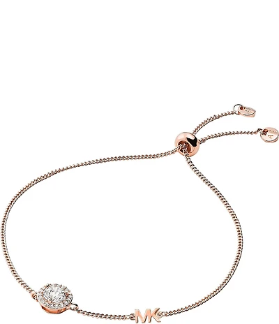 Michael Kors Kors Brilliance Pave Halo Slider Bracelet