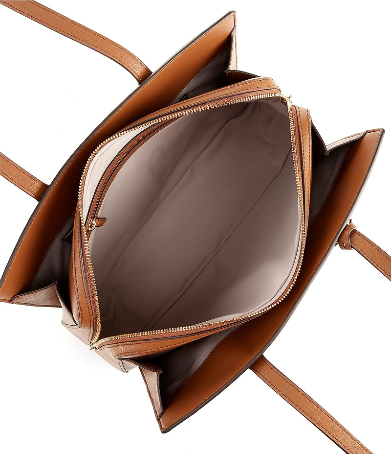 Michael Kors Laila Medium Leather Tote Bag