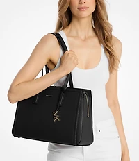 Michael Kors Laila Medium Leather Tote Bag