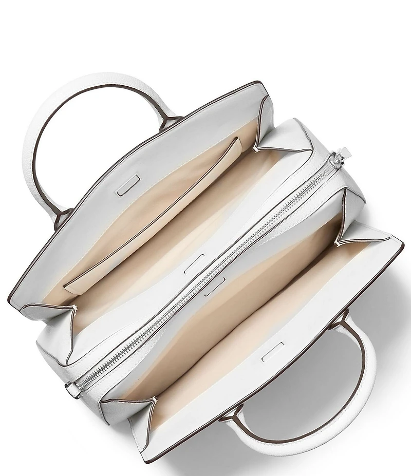 Michael Kors Laila Medium Heart Jewel Chain Satchel Bag