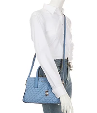 Michael Kors Laila Signature Semi Lux Small Crossbody Bag