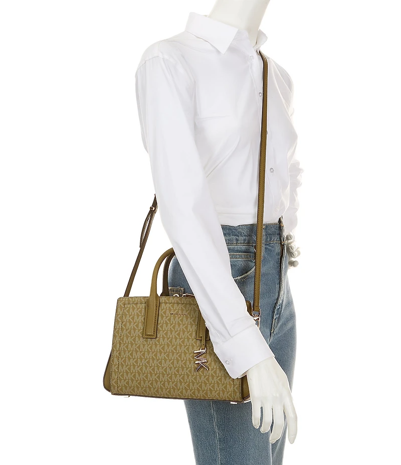 Michael Kors Laila Signature Semi Lux Small Crossbody Bag