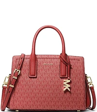 Michael Kors Laila Small Canvas Satchel Bag