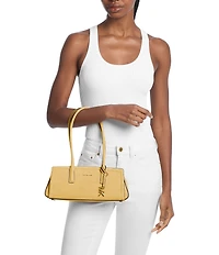 Michael Kors Laila Small Suede East West Shoulder Bag