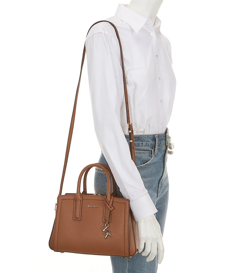 Michael Kors Laila Small Leather Crossbody Bag