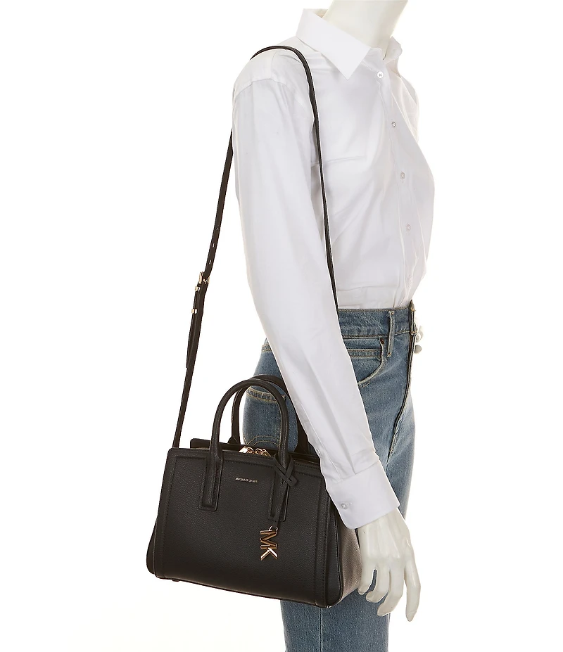 Michael Kors Laila Small Leather Crossbody Bag