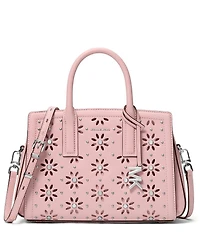 Michael Kors Laila Small Floral Satchel Bag
