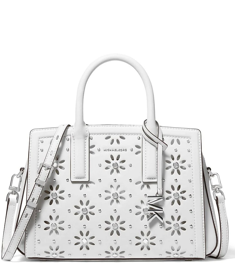 Michael Kors Laila Small Floral Satchel Bag
