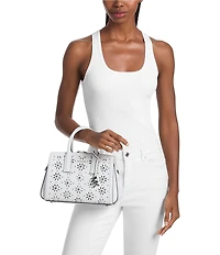 Michael Kors Laila Small Floral Satchel Bag