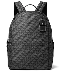 Michael Kors Large Sable Signature Logo Multifunction Backpack