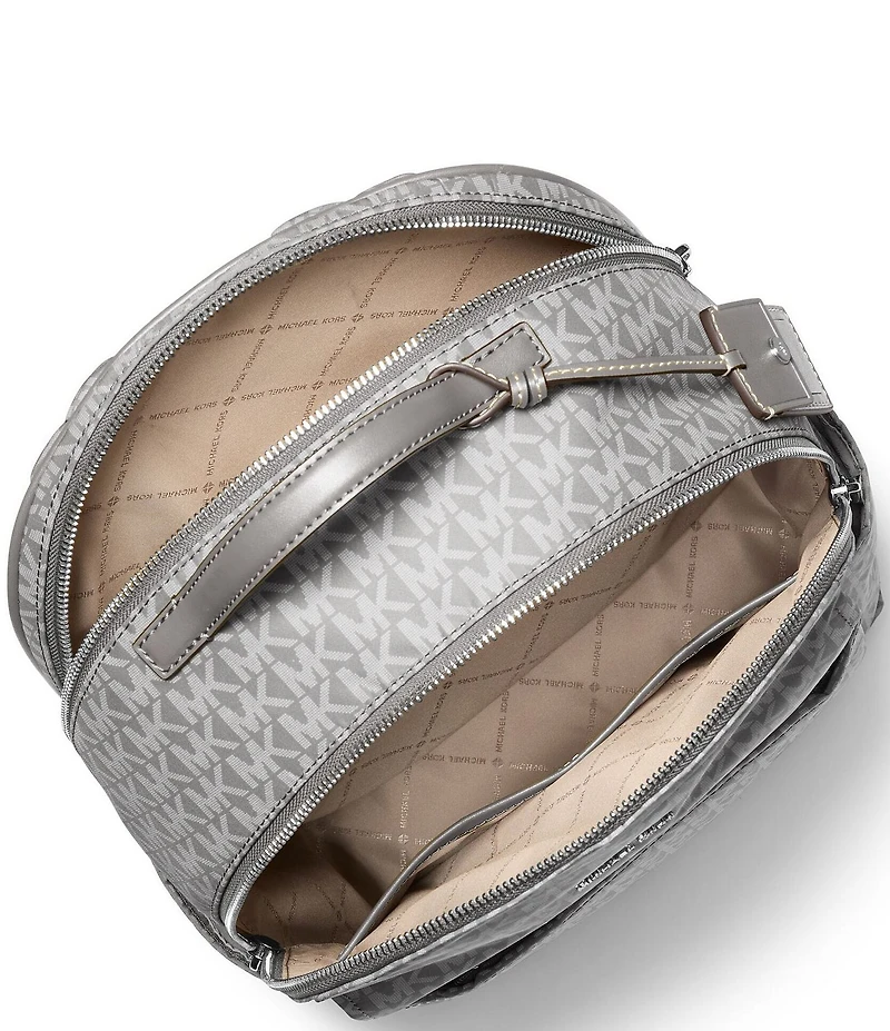 Michael Kors Large Sable Signature Logo Multifunction Backpack