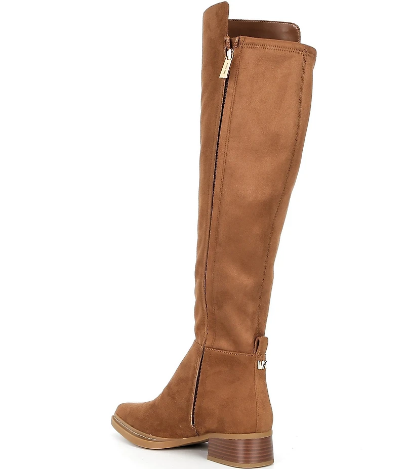 Michael Kors Lex Stretch Suede Knee High Boots