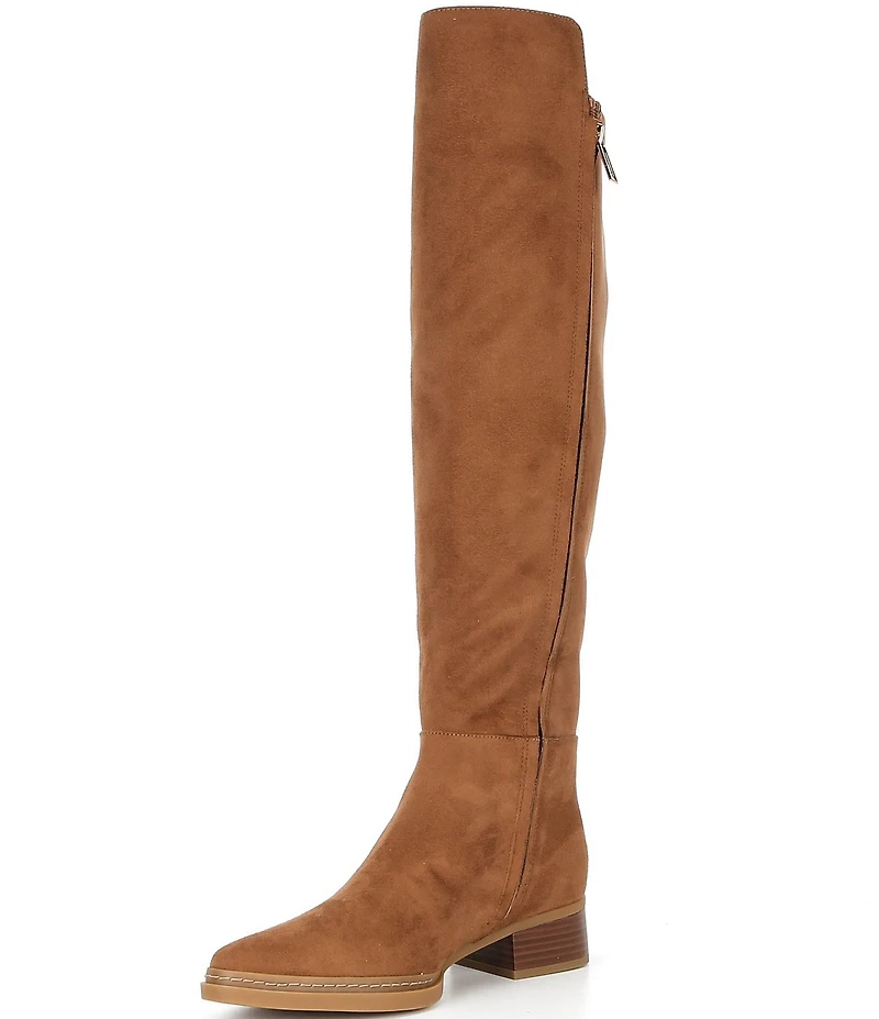 Michael Kors Lex Stretch Suede Knee High Boots
