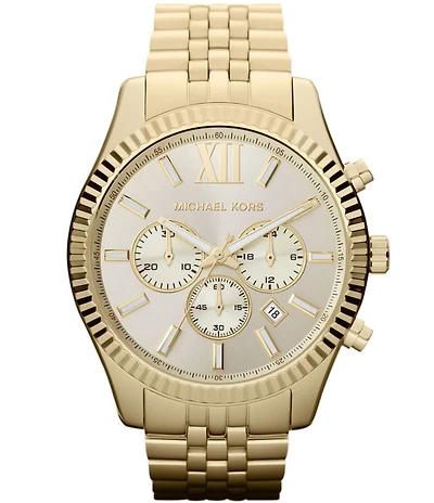 Michael Kors Lexington Stainless Steel Chronograph Bracelet Watch