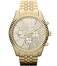 Michael Kors Lexington Stainless Steel Chronograph Bracelet Watch